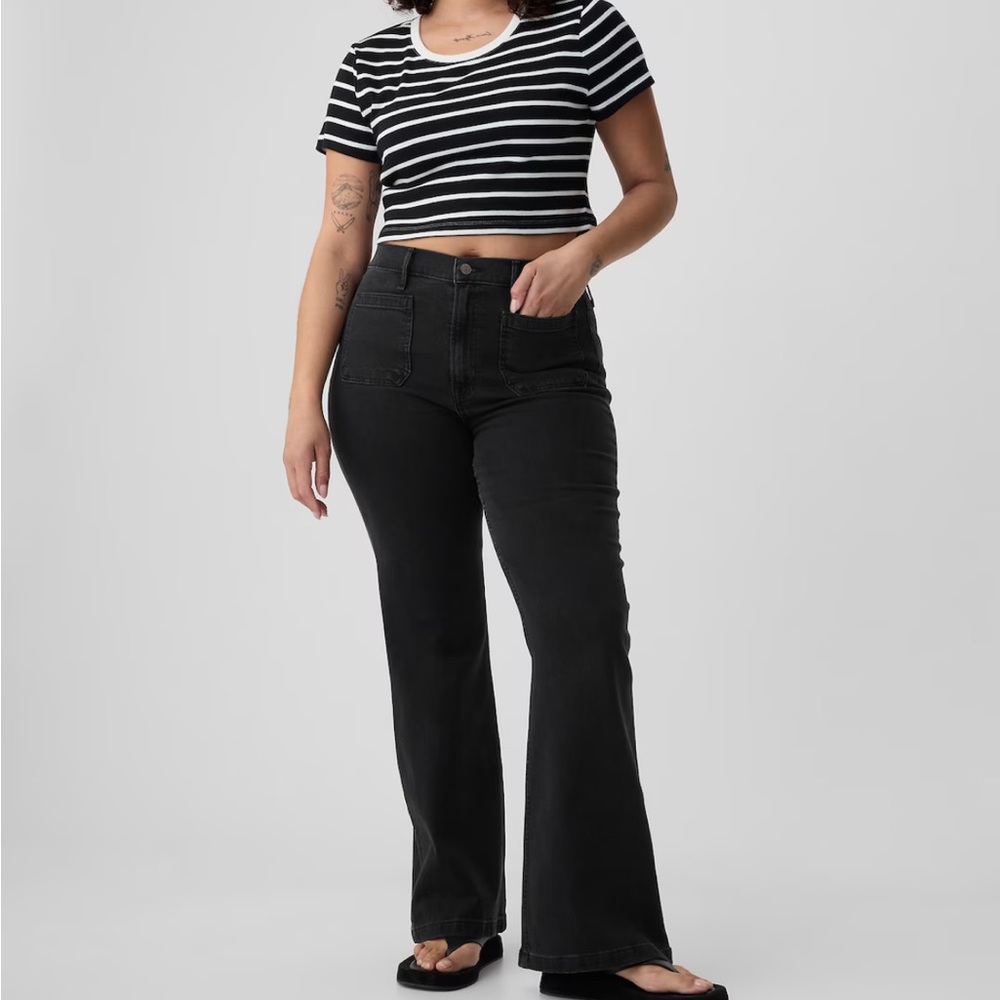 Gap 70s flare jeans